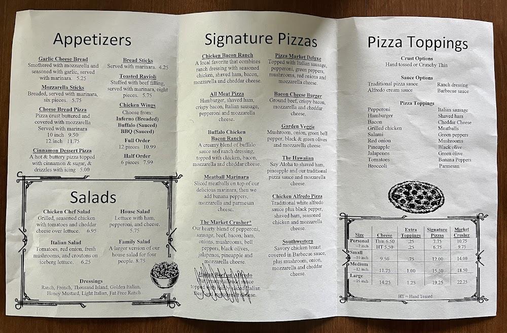 Pizza Market Spaghetti